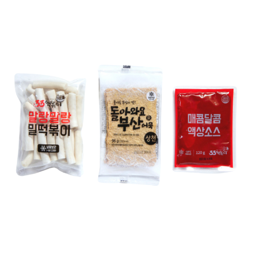 33 Tteokbokki Kit Original (3people) 566g*12/33떡볶이 오리지널 3인분