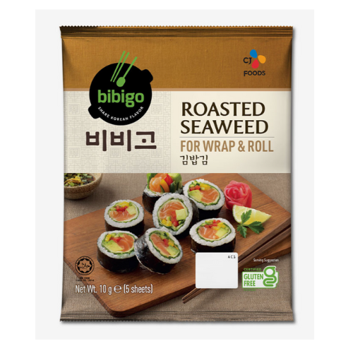 CJ 干紫菜 4g*12 (紫菜) / 씨제 Been 비비고 햇바삭김 재래도시락 김
