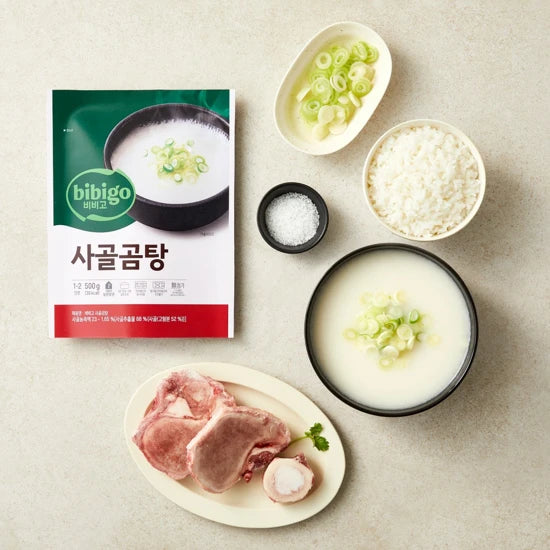 CJ bibigo BEEF BONE SOUP 500G*18/ 씨제이 비비고 사골곰탕