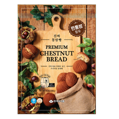 PREMIUM REAL CHESTNUT BREAD 480g*8/구황작물 진짜 통밤빵
