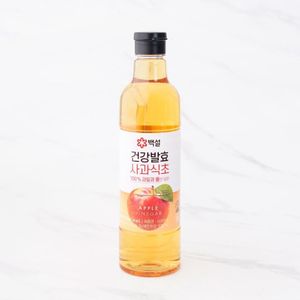 CJ BEKSUL APPLE VINEGAL 800ML*15/백설 자연발효 사과식초 800ml*15