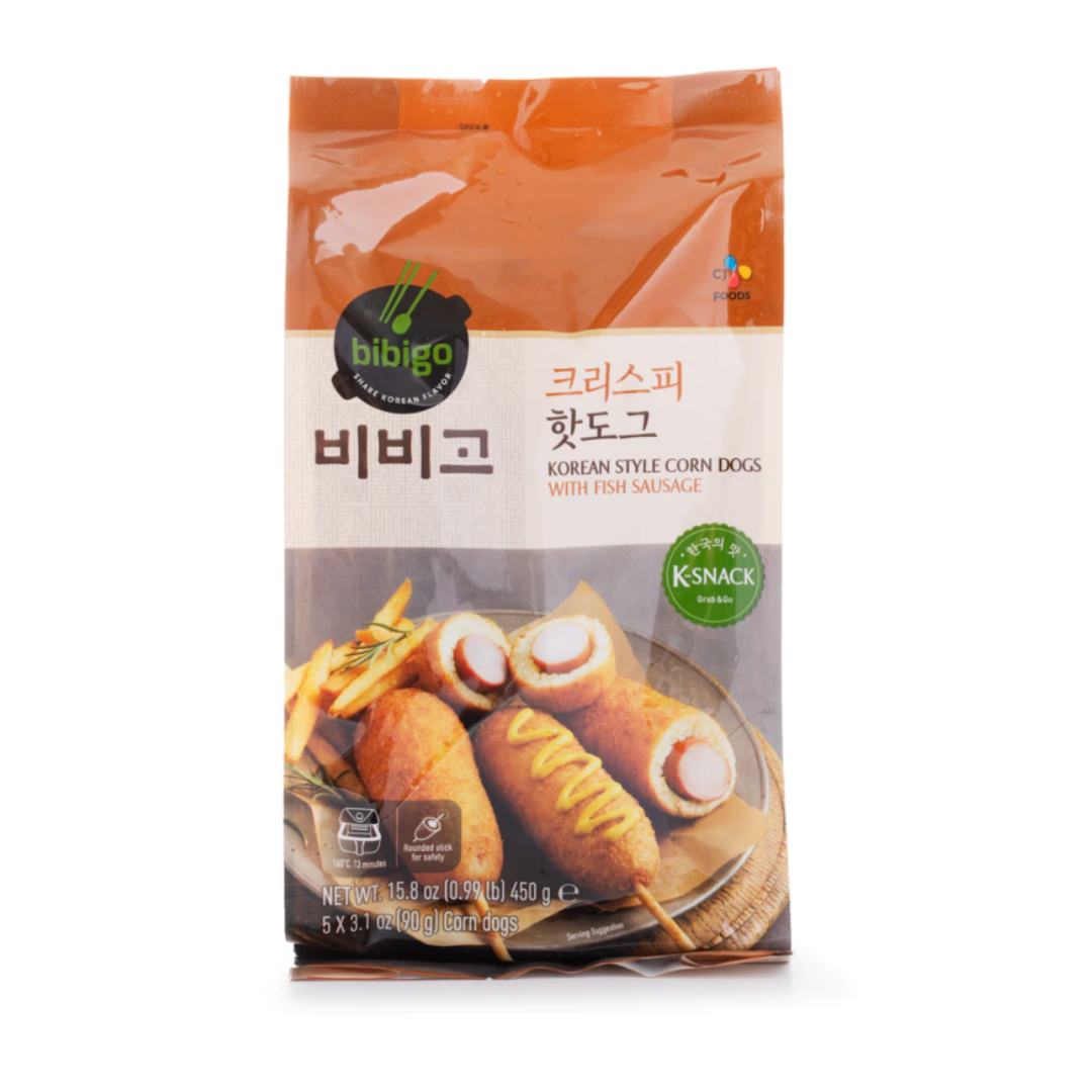 CJ BIBIGO CRISPY CORN DOG 450g*12/ 비비고 크리스피 핫도그