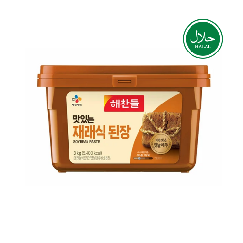 CJ 味噌(発酵) 3kg/씨제이 해찬들 재래식 된장 3kg