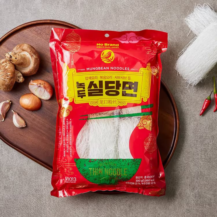 No Brand Mungbean Thin noodle 300g*18 /노브랜드 녹두실당면 300g