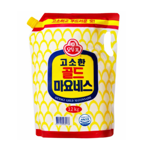 Ottogi Mayonnaise Spout 3.2kg*4/ 오뚜기 마요네즈