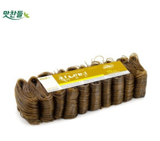 Kudzu Cold Noodle 2kg / 맛찬들 칡냉면사리 2kg