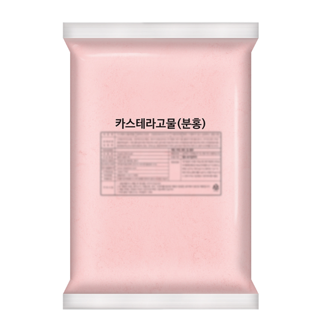 (Preorder) Frozen CASTELLA POWDER (PINK)/(선오더) 냉동 카스텔라 파우더 분홍 2kg*4