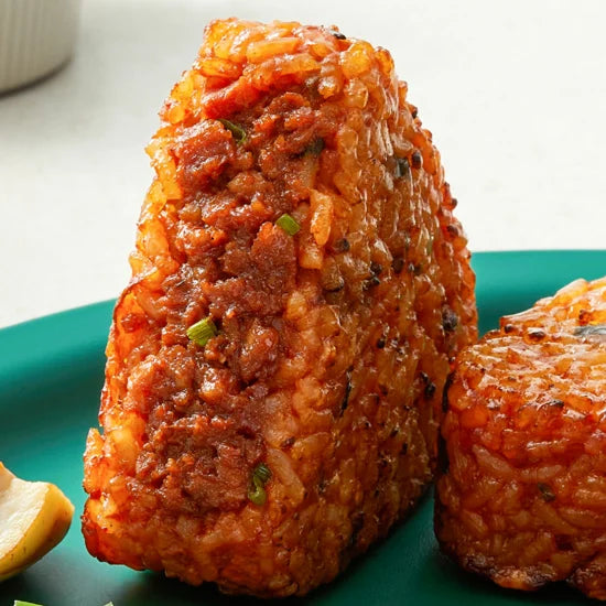 CJ FRIED RICE BALL VEGAN JUNJU BIBIMBAB 500G*12/ 씨제이 비비고 식물성 전주비빔 주먹밥