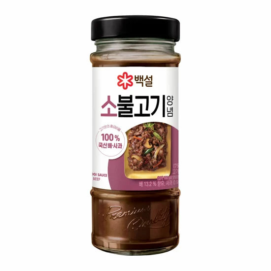CJ KOREAN BBQ SAUCE BEEF BULGOGI FLAVOUR 500g*12/씨제이 백설 소불고기 양념