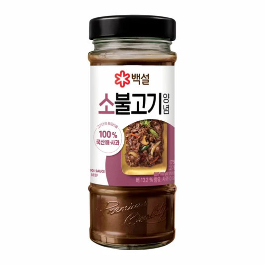 CJ KOREAN BBQ SAUCE BEEF BULGOGI FLAVOUR 500g*12/씨제이 백설 소불고기 양념