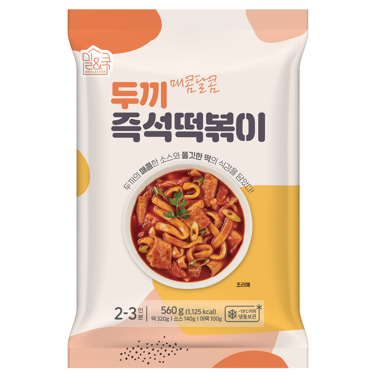DOOKKI ttoppoki kit/두끼 즉석떡볶이 560g (2-3인분)