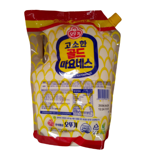 Ottogi Mayonnaise Spout 3.2kg*4/ 오뚜기 마요네즈