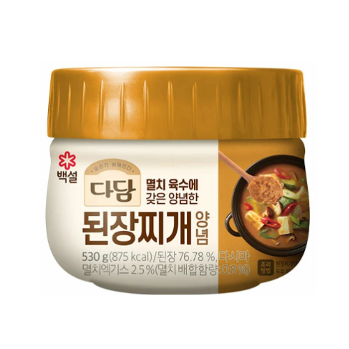 CJ 大酱汤专用调料 SOYBEAN PASTE SEASONING FOR STEW 530G*12
