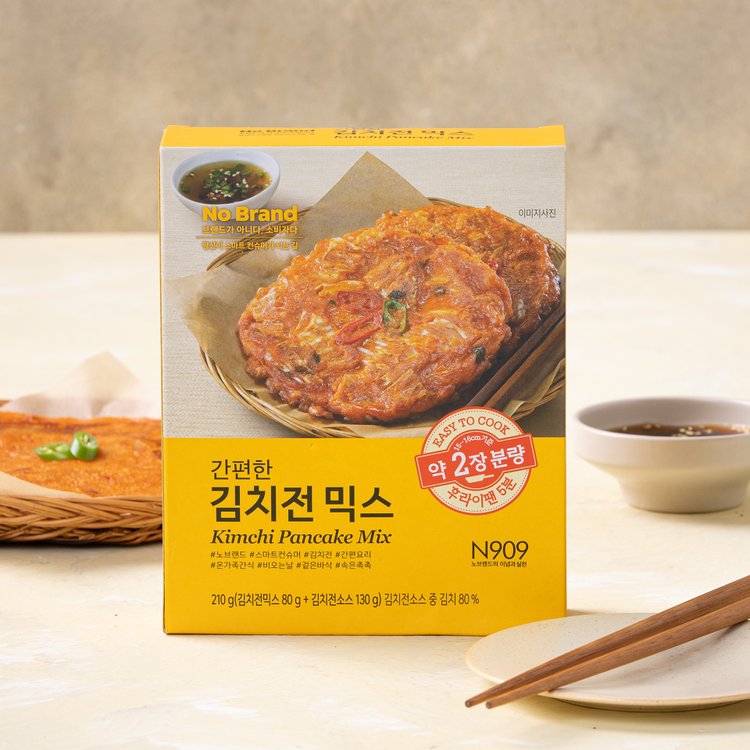 No Brand Kimchi Pancake Mix/노브랜드 간편한김치전믹스 210g*8