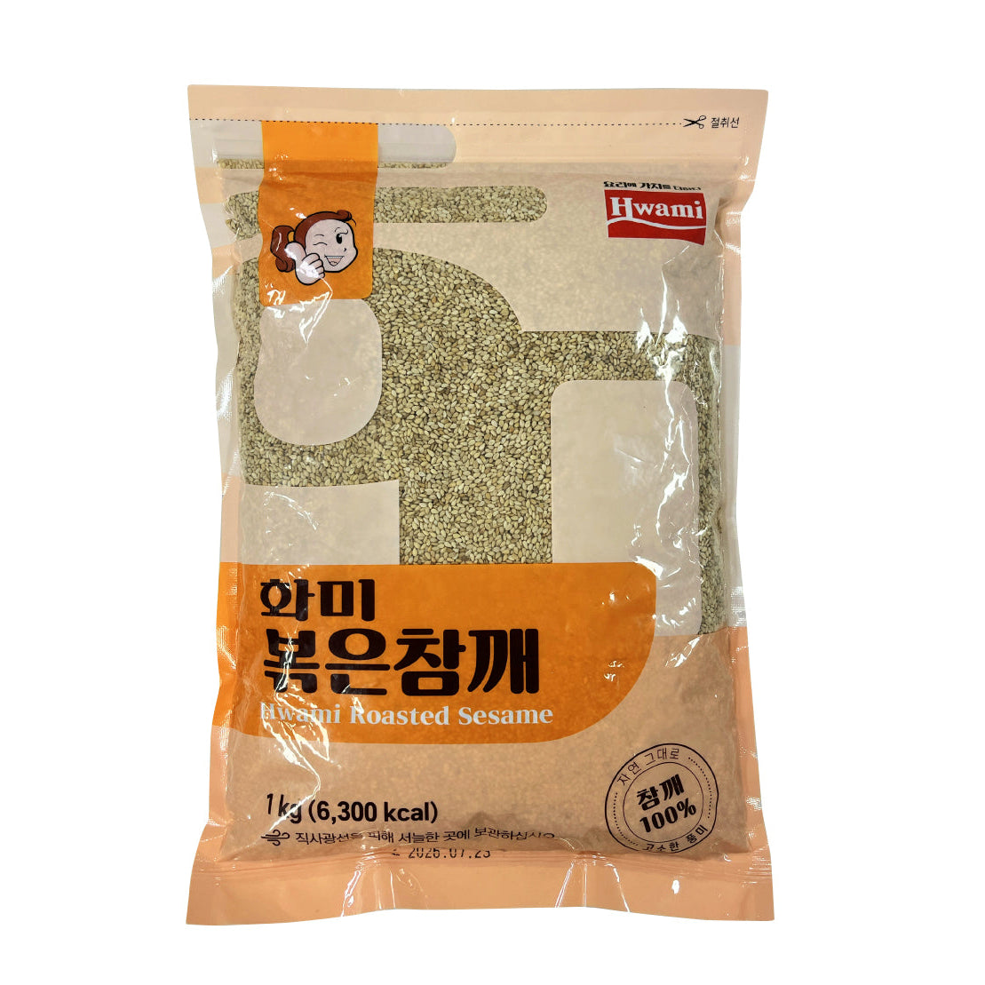 Roasted Sesame Seed 1kg*10/화미 볶음 참깨