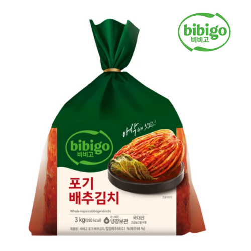 生キムチ 10kg/반찬용 포기 김치
