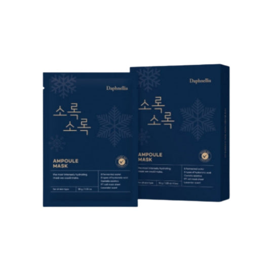 SOON BIO DAPHNELLIA SOROCKSOROCK AMPOULE MASK SHEET 30g*5/순바이오팜 다프넬리아 소록소록 앰플 마스크 30g*5