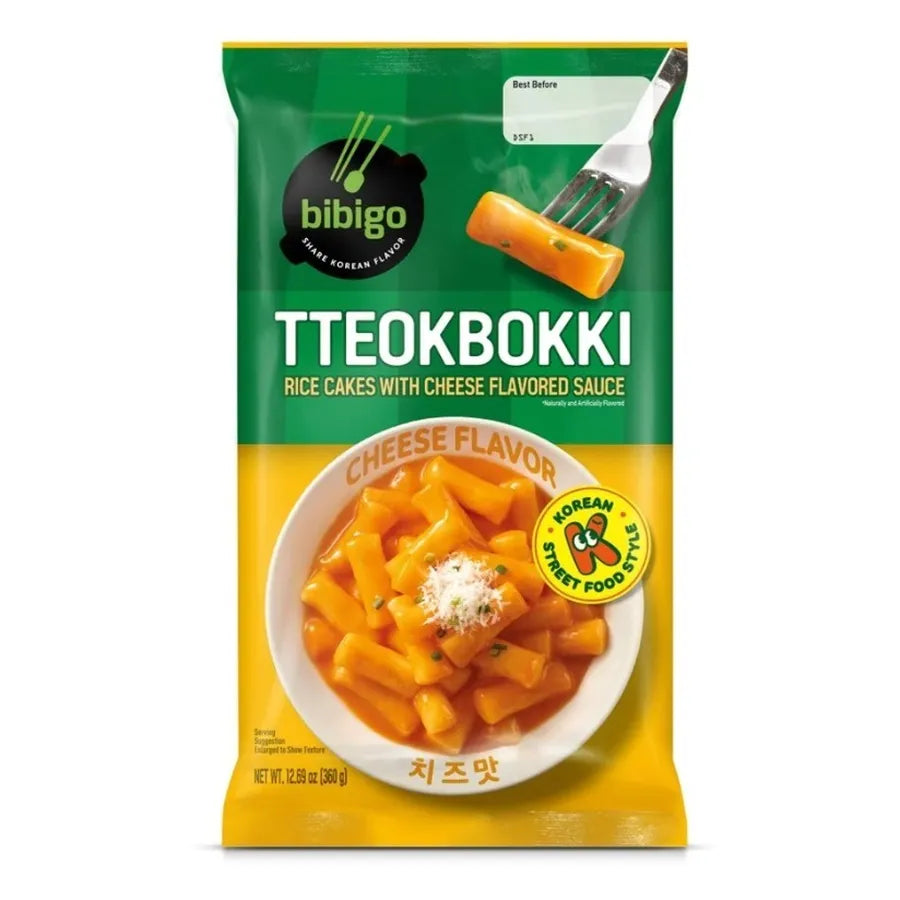 CJ bibigo 常温袋装芝士炒年糕 TTEOKBOKKI POUCH CHEESE 360G*12