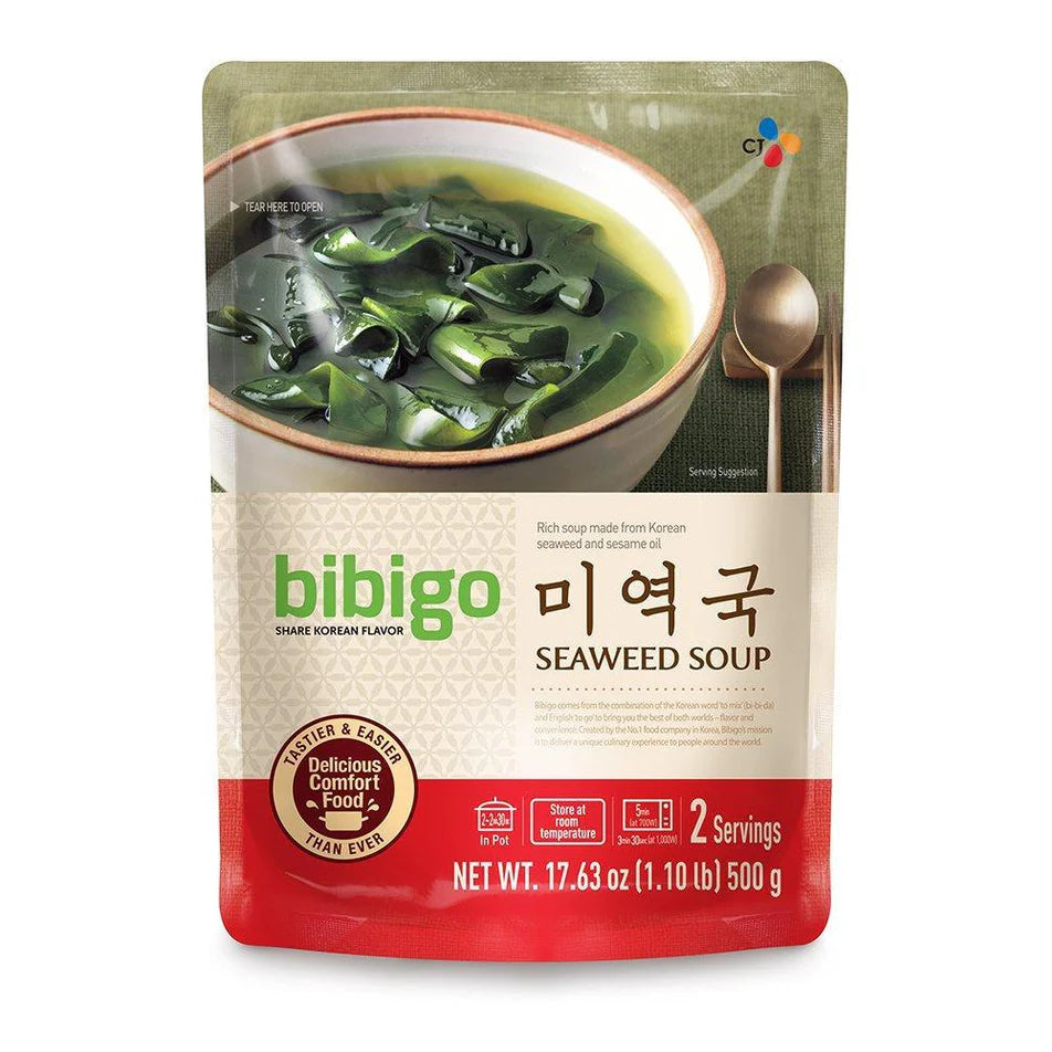 CJ bibigo SEAWEED SOUP 500G*18 / 씨제이 비비고 미역국