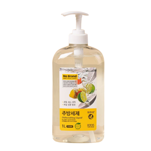 No Brand Dishwashing Detergent 1L*9/노브랜드 주방 세제