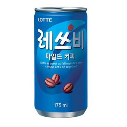 LOTTE  LET'S BE COFFE 175ML*30 / 롯데 레쓰비 (캔)