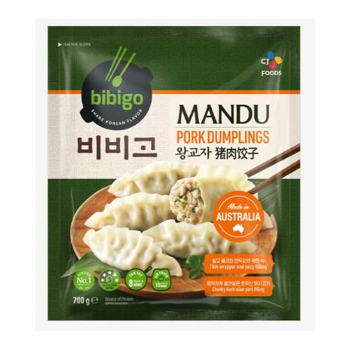 CJ BIBIGO PORK DUMPLINGS 700g*8 / 씨제이 비비고 포크 왕 교자