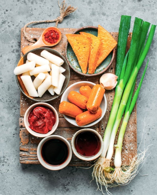 トッポギ餅 -小麦 1kg*8/밀떡볶이 신전 일반