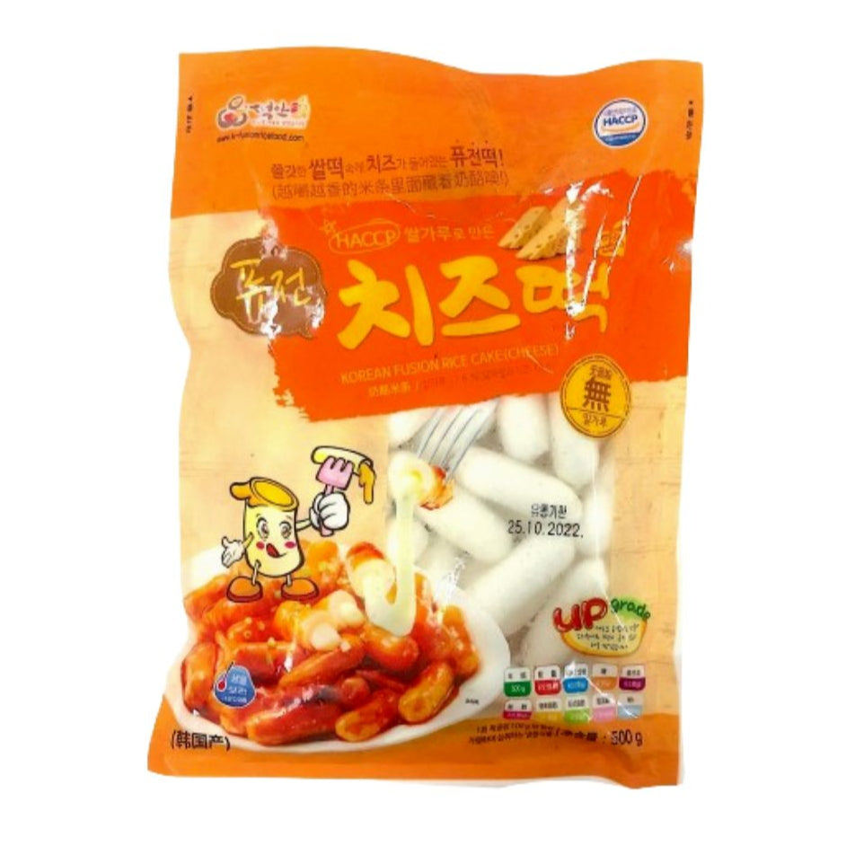 Tteokbokki Cheese Rice Cake 500g*12/떡안애 치즈떡