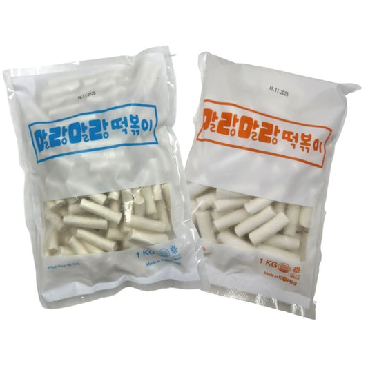 Tteokbokki Rice Cake in 33 Korean style 1kg*10 / 33 말랑말랑 밀떡볶이