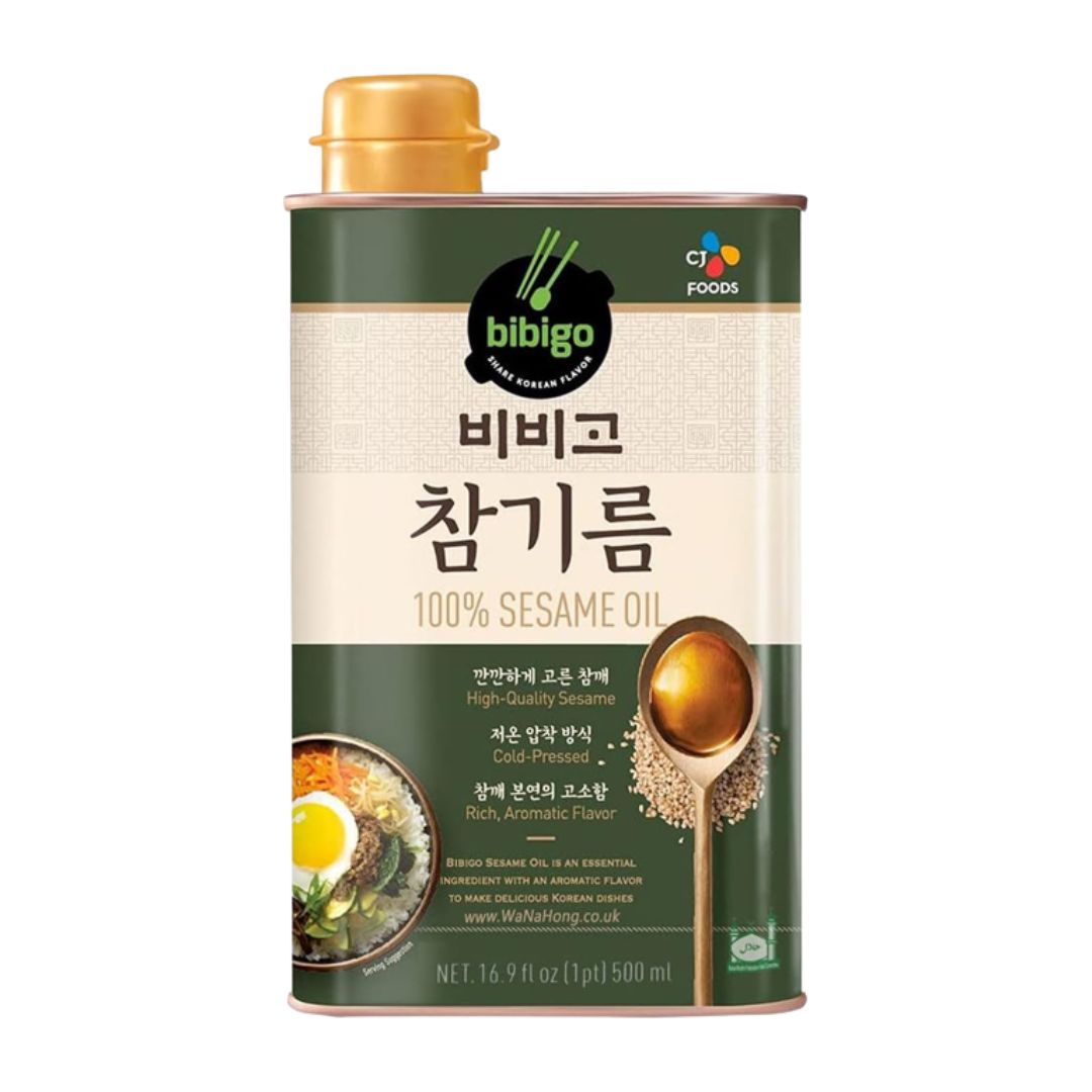 CJ 必品阁芝麻油 1L*6/씨제 Been 비비고 참기름