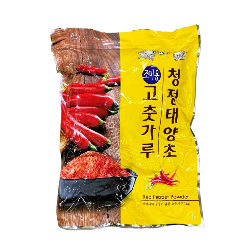 红辣椒粉1kg*10（细）/태양초 고추і루 조미용