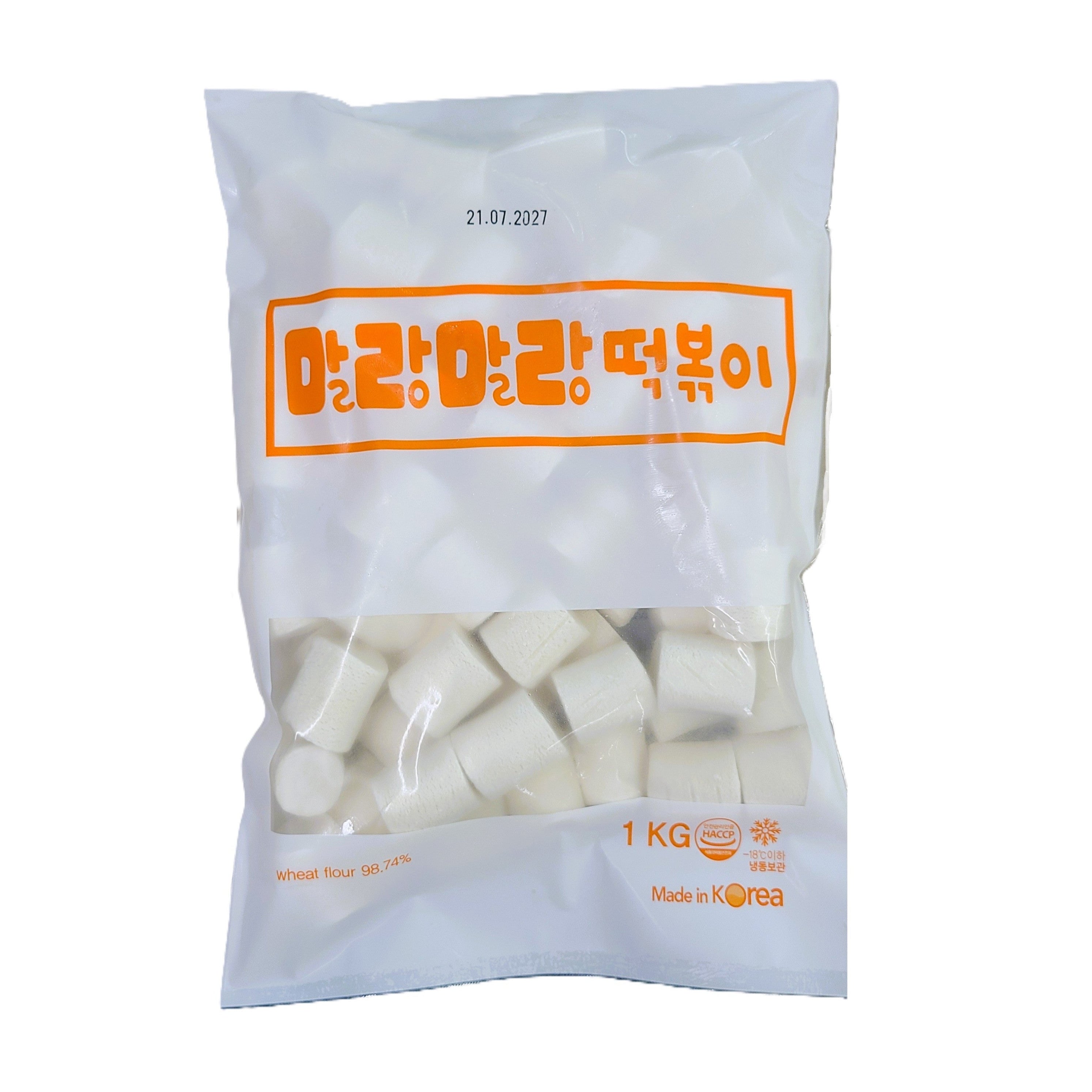 33 Korean style gnocchi in wheat(One bite) 1kg*10 / 33 말랑말랑 밀떡볶이(한입 가래떡)