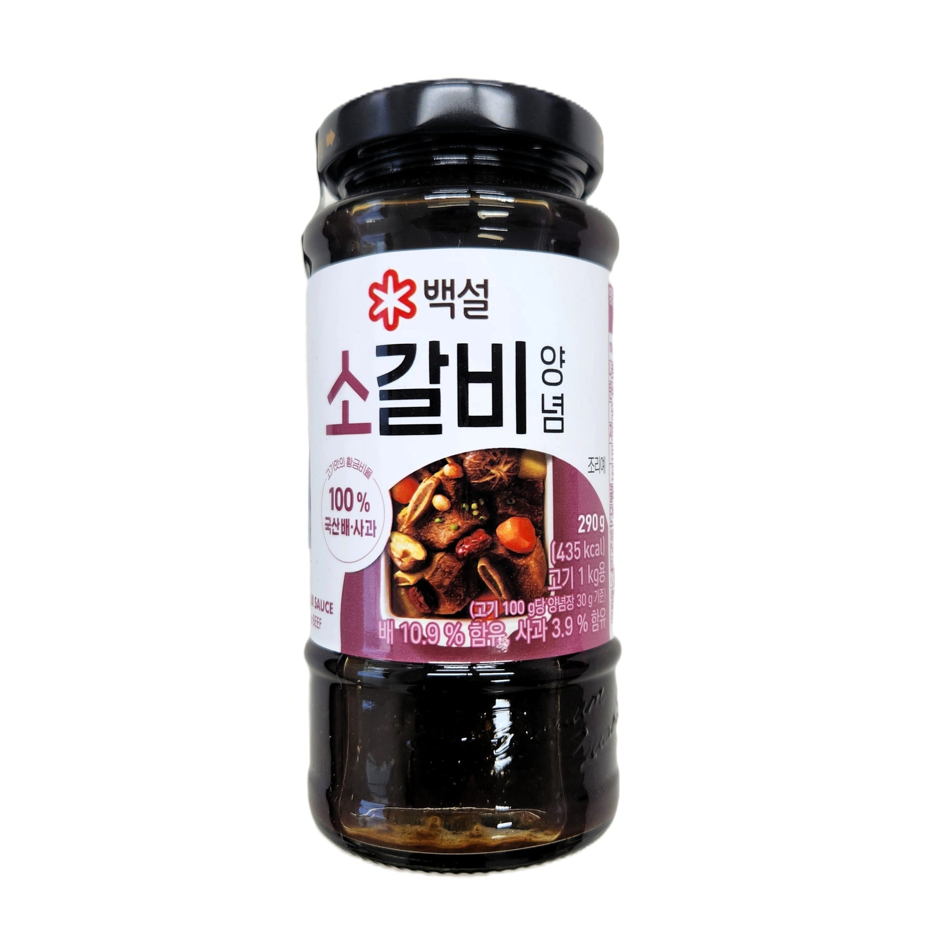 CJ KOREAN BBQ SAUCE BEEF GALBI FLAVOUR 290g*20/씨제이 백설 소갈비 양념