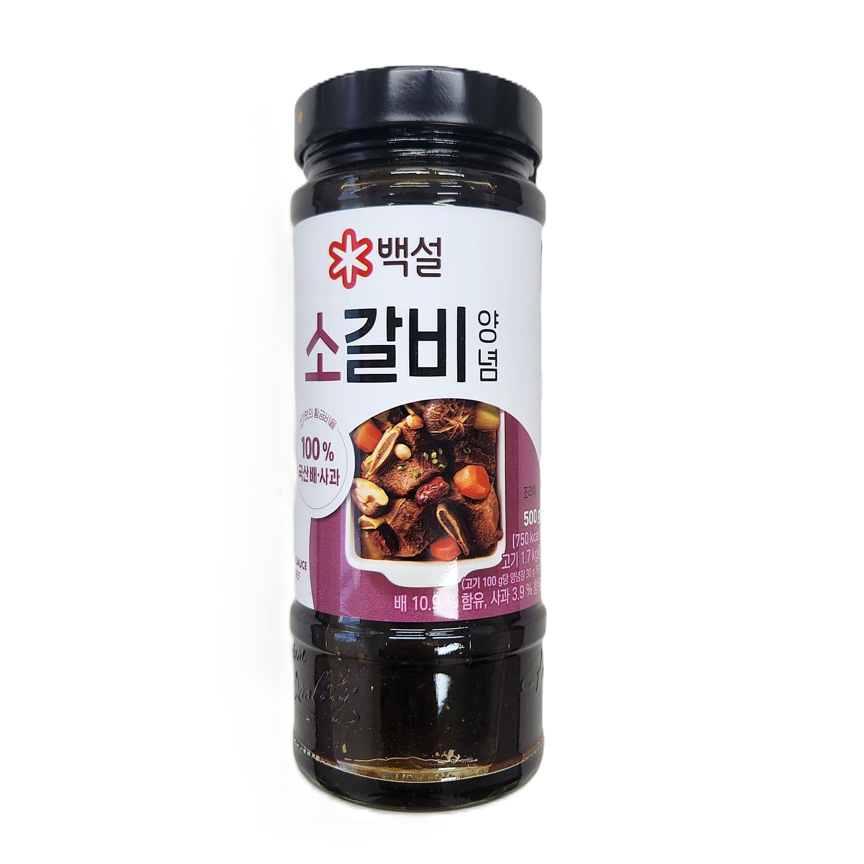 CJ KOREAN BBQ SAUCE BEEF GALBI FLAVOUR 500g*12/씨제이 백설 소갈비 양념