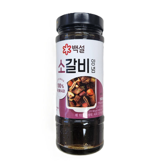 CJ KOREAN BBQ SAUCE BEEF GALBI FLAVOUR 500g*12/씨제이 백설 소갈비 양념