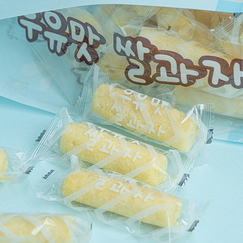 MILK FLAVOR RICE CRISP SNACK/ 우유맛 쌀과자 210g*16