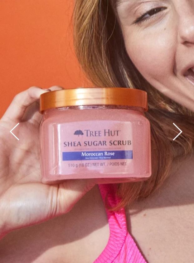 Tree Hut Moroccan Rose Shea Sugar Scrub 510g / 트리헛 바디스크럽 모로칸로즈