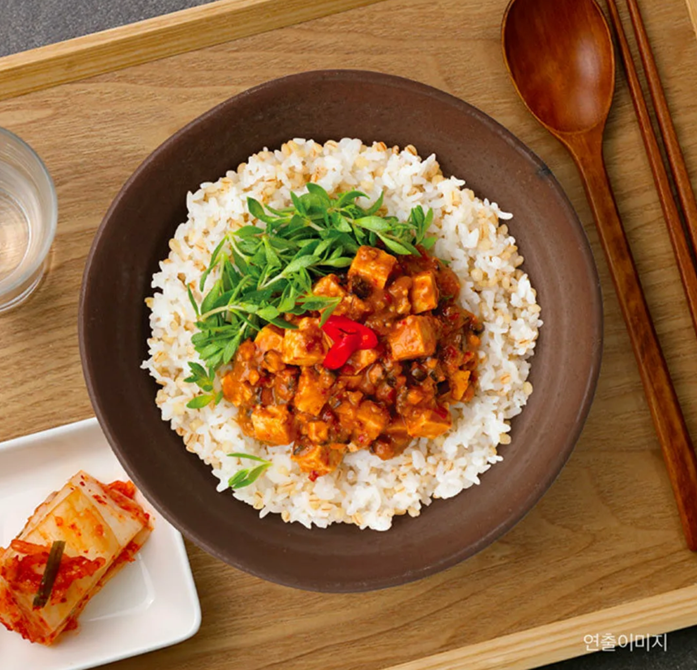 CJ CUP BAHN RICE SOYBEAN PASTE BIBIMBAP 275G*18 / 씨제이 햇반 컵반 강된장 비빔밥