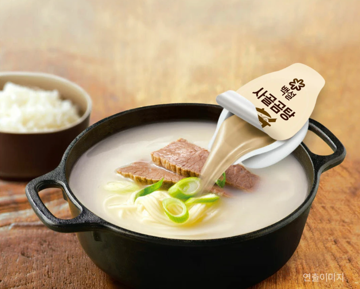 CJ DASIDA LIQUID BEEF BONE STOCK 100g(20g*5)*12/ 씨제이 백설 사골곰탕 한그릇