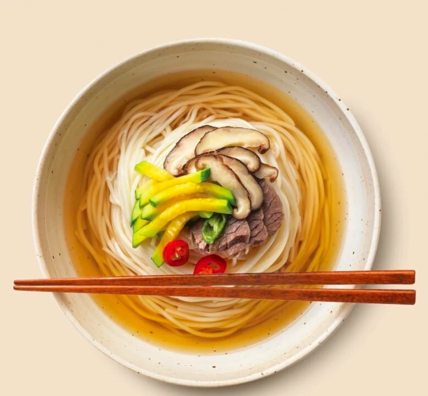 CJ BEKSUL 中宽面 KOREAN STYLE JUNGMYUN DRIED NOODLE 900g*15