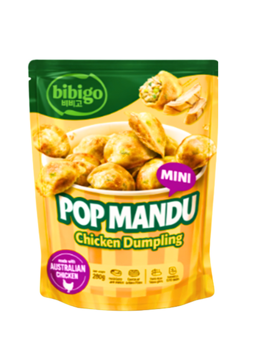 CJ BIBIGO MINI MANDU BEEF BULGOGI 280G*9/씨제이 미니팝 만두 치킨 280g
