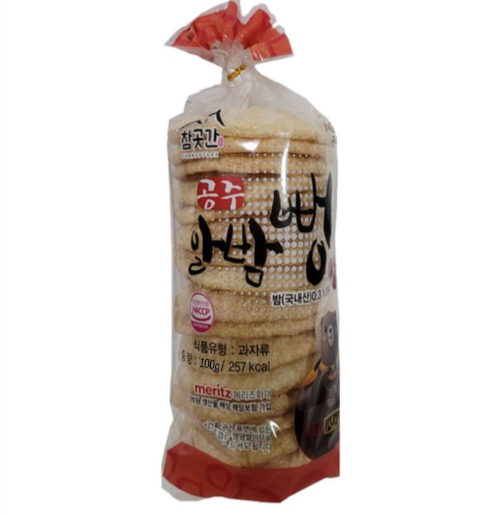 CHAMGOTGAN GongJu Chestnut Ppeong Rice Snack 100g*20 / 공주 알밤 뻥튀기