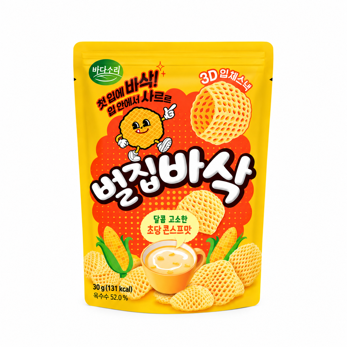Honeycomb Crisps 50g*20/ 바다소리 벌집 바삭