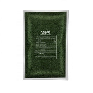 (Preorder) Frozen Cooked Mugwort 2kg*6/(선오더) 냉동 참쑥 한국산 2kg*6