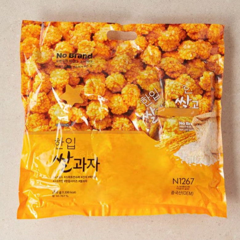No Brand Bite-sized rice cracker 250g/노브랜드 한입 쌀과자 250g