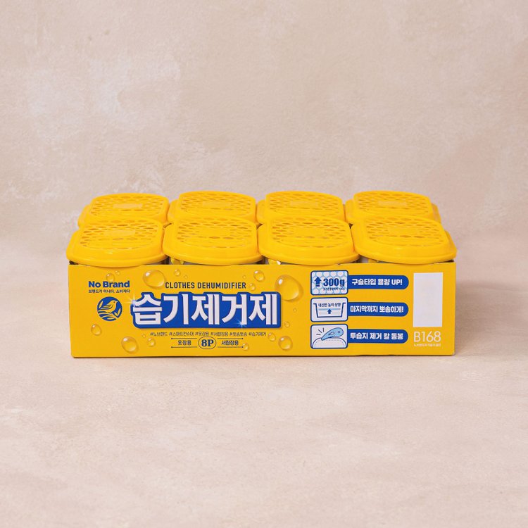 ノーブランド 湿気吸収材 8P*3/노브랜드 습기 제거제