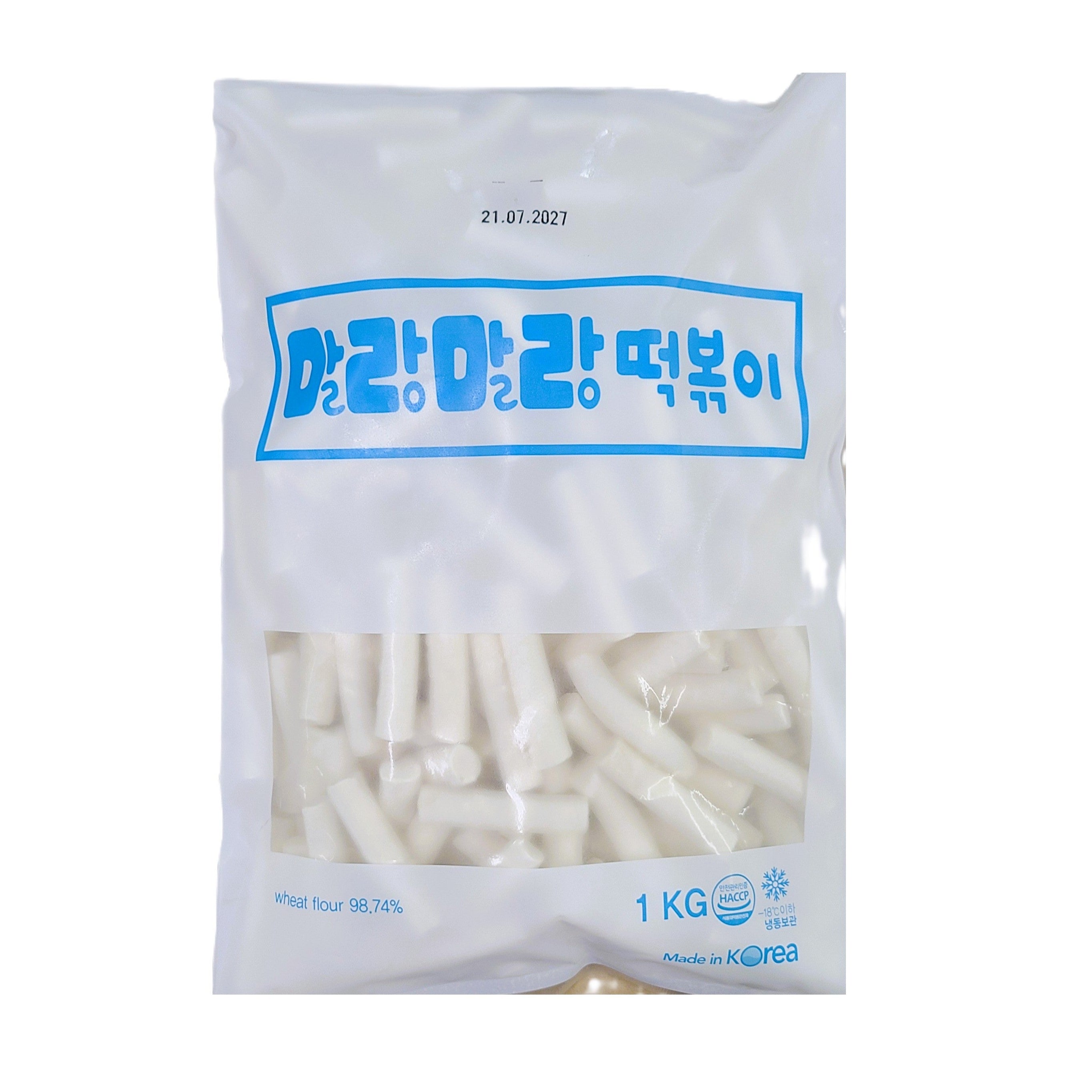 Tteokbokki Rice Cake in 33 Korean style 1kg*10 / 33 말랑말랑 밀떡볶이(일반)