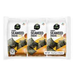 CJ bibigo 紫菜零食 原味 SNACK GIM CRISPY ORIGINAL 5G*3EA*12