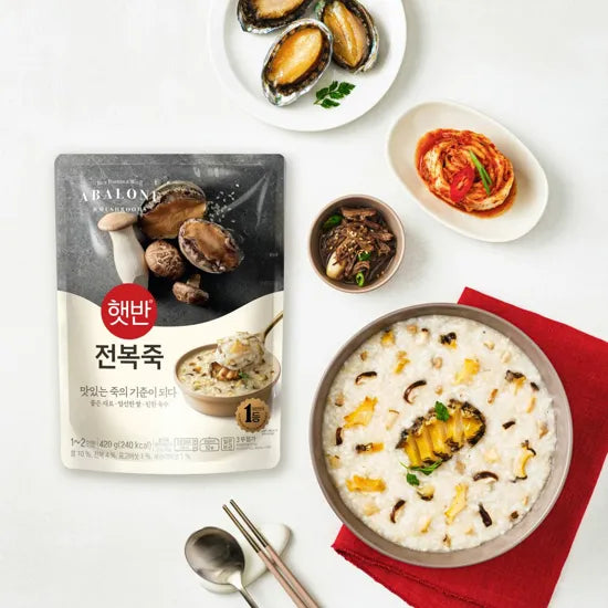 CJ bibigo PORRIDGE ABALONE 280G*24/씨제이 비비고 전복죽 280g