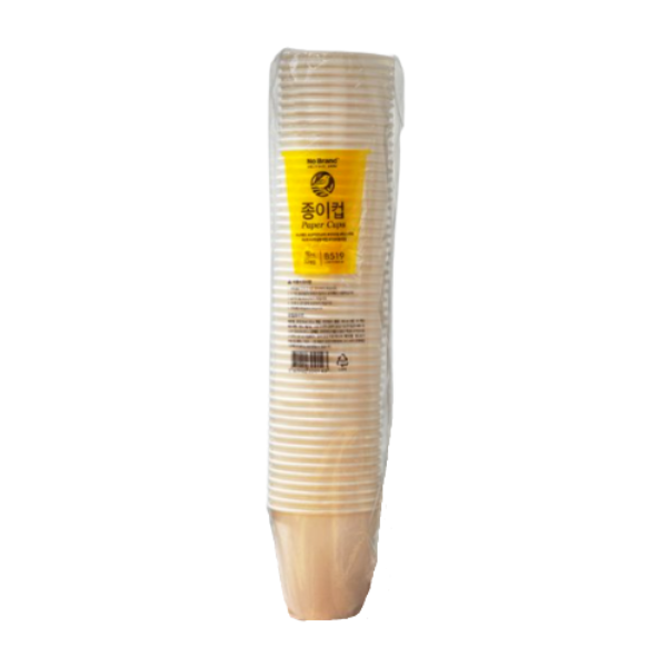 使い捨て紙コップ ノーブランド 180ml 50個*20/일회용 종이컵 노브랜드